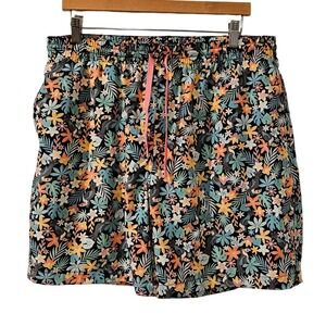 Chubbies Men's XL Tropical Floral Swim Trunks Bloomerangs Shorts 7 Inch Inseam